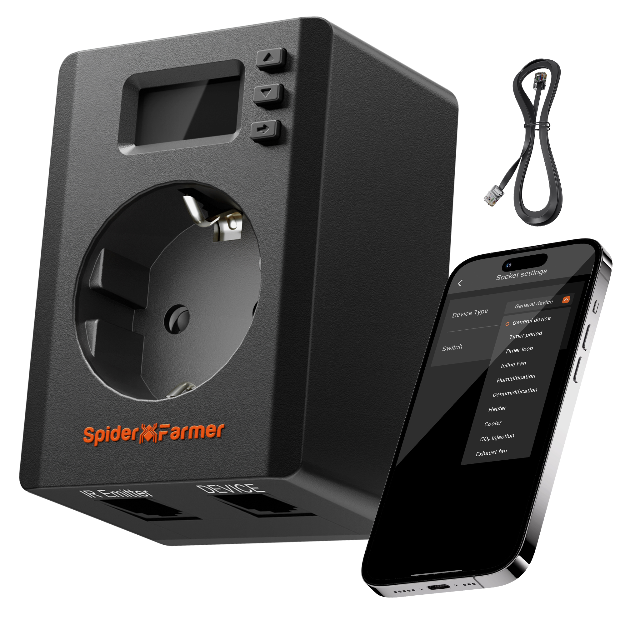 Spider Farmer S-Station – Smarter WiFi & Bluetooth Controller für Indoor Grow