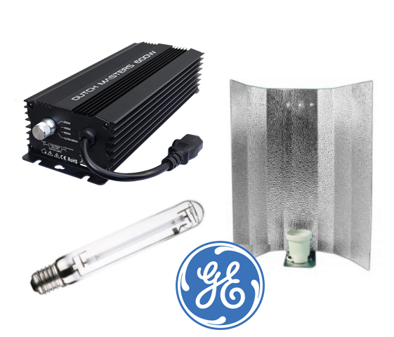 dutch-master-luxalox-hammerschlagreflektor Dutch Master + GE LU 400V 600W PSL EL + Hammerschlagreflektor
