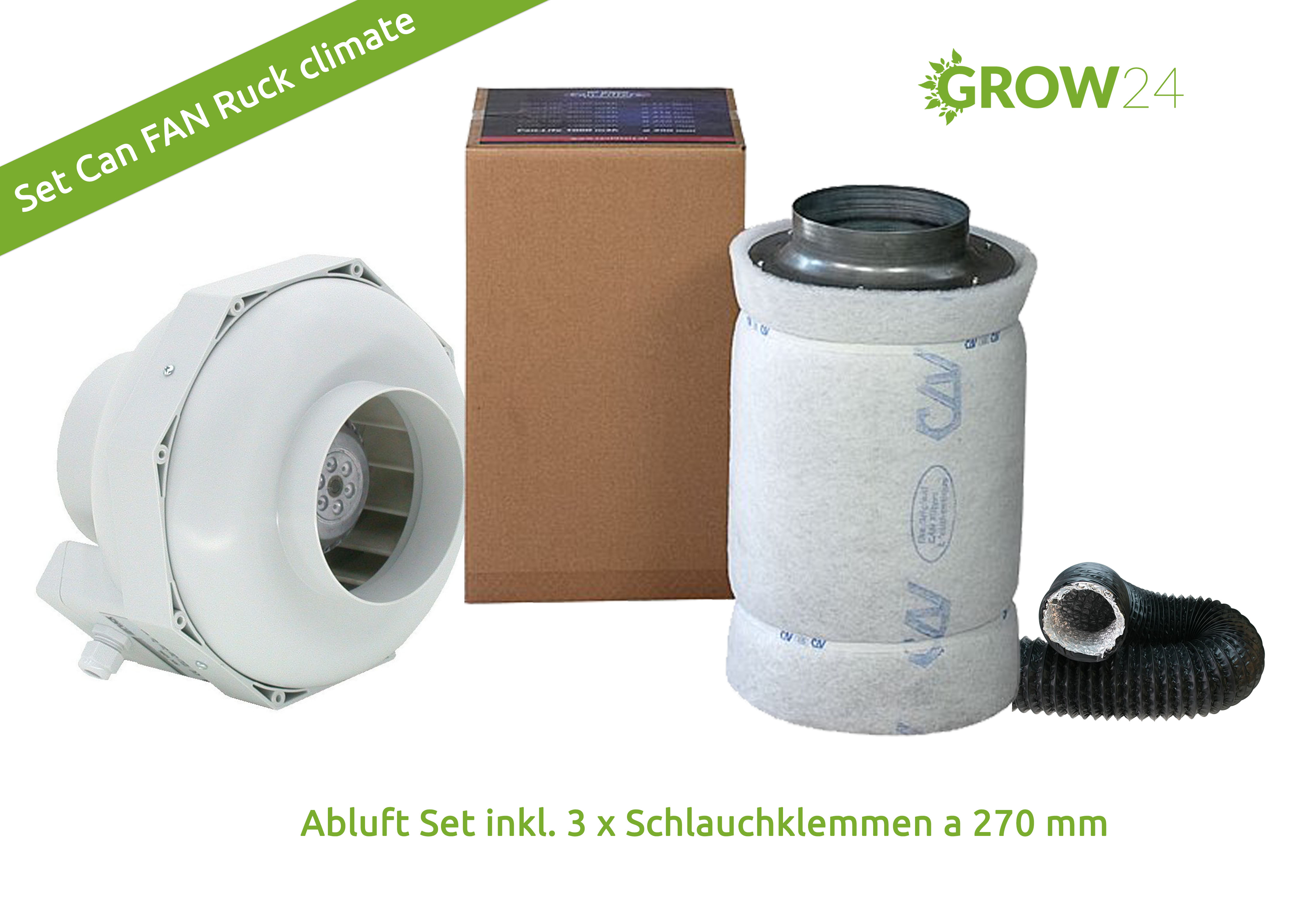 Abluft-Set-Can-FAN-RK-Climate-control-810cbm-h-160mm Abluft-Set Can FAN RK Climate control 840cbm/h ø250mm