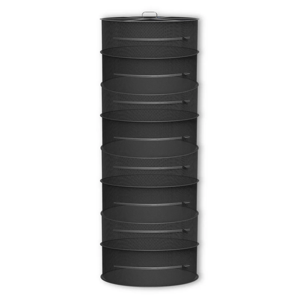 AC Infinity Hängendes Trockengestell, 60 cm Durchmesser, acht Ebenen