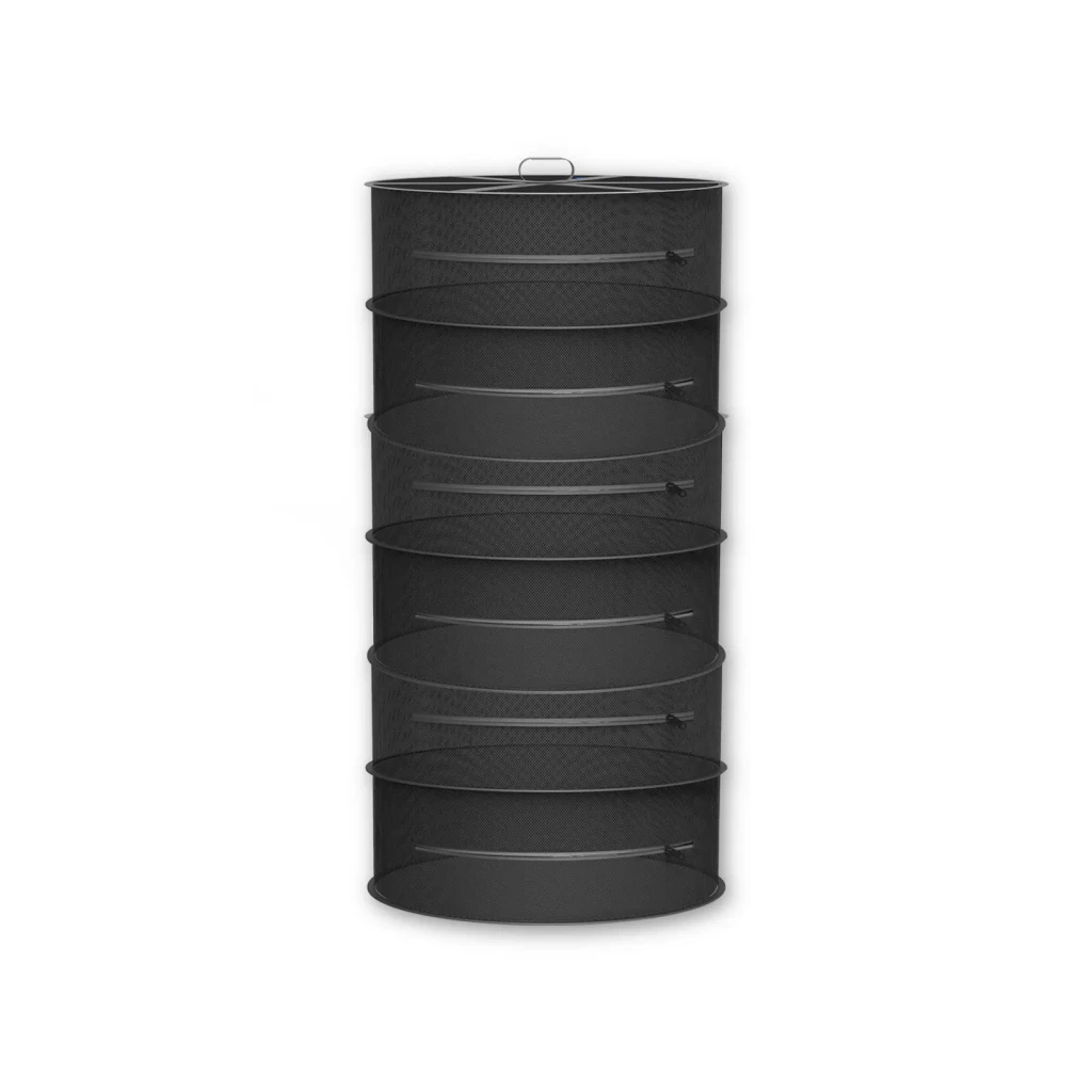 AC Infinity Hängendes Trockengestell, 60 cm Durchmesser, sechs Ebenen
