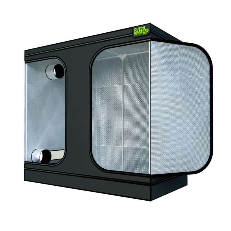 Dutch Masters ECO Growzelt 240x240x220 cm – extra stabil mit 19 mm Stahlstangen für professionelle Indoor-Projekte