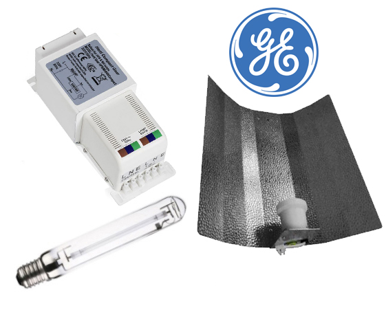 horti-compact-hammerschlag-general-electric Horti Gear 600 W+ G.E. Luxalox H.O. + Hammerschlagreflektor