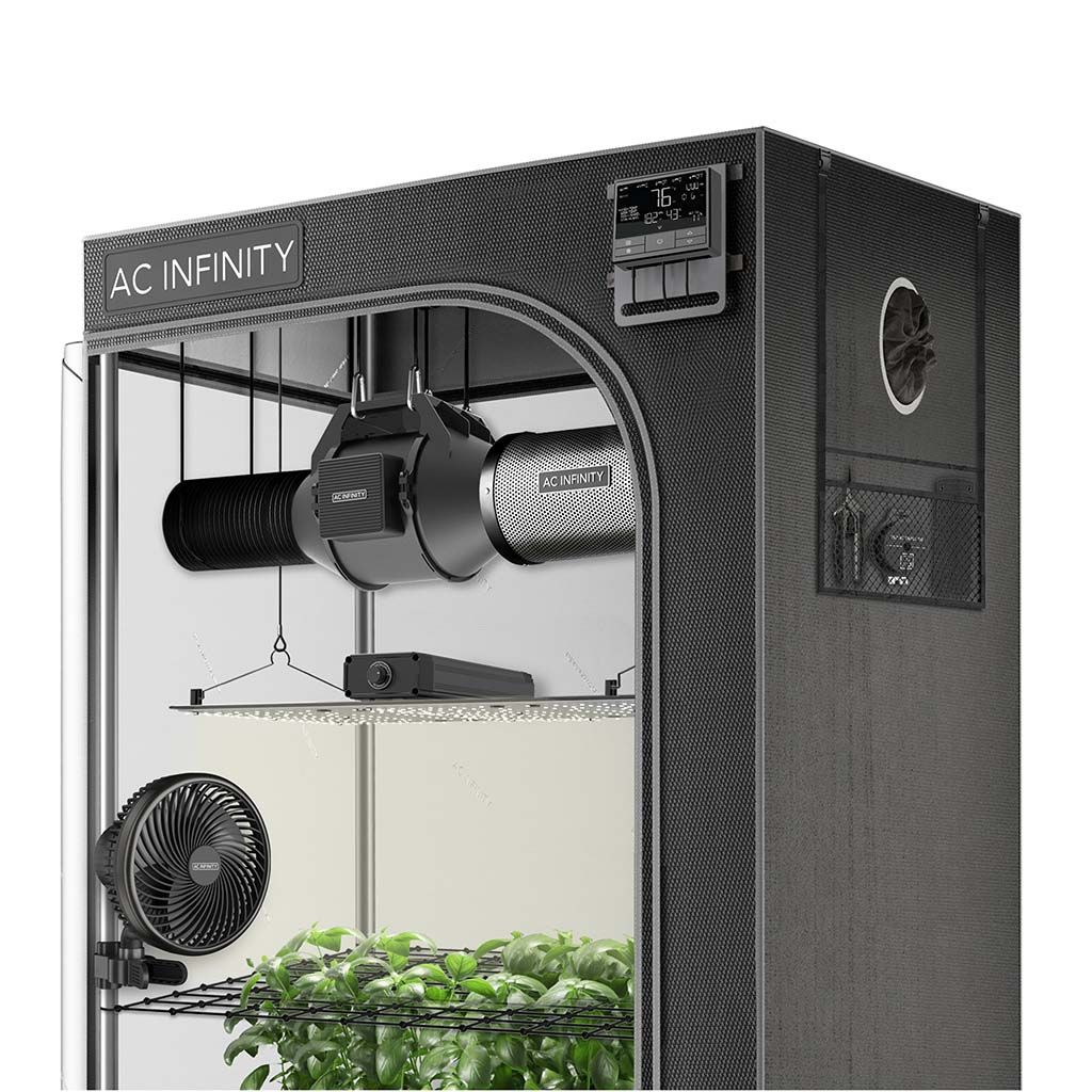 AI Grow Zelt-System 60x120x180, 2 Pflanzen-Set mit Controller AI+