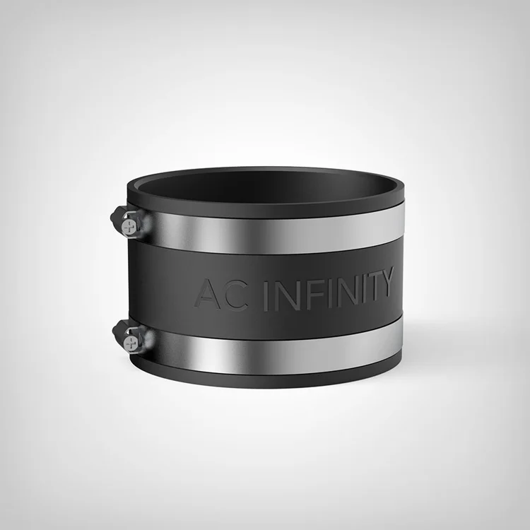 AC Infinity Geräuschreduzierende Rohrverbinder-Klemme, 100mm