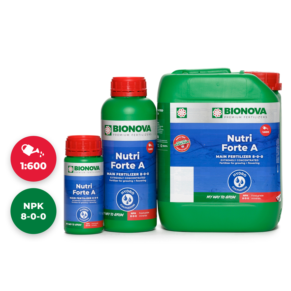 Nutri-Forte-A-Set-5L-1L-250ml-Bionova-main-fertilizer Nutri Forte A+B Hydro