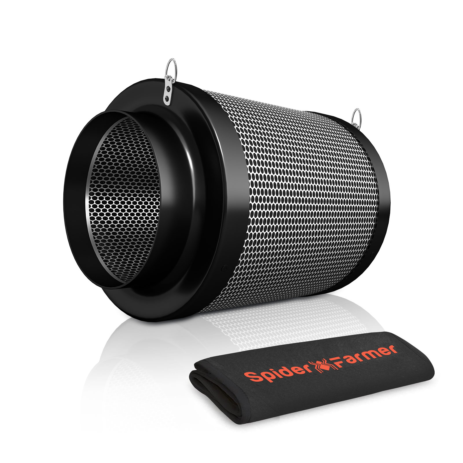 Spider Farmer Aktivkohlefilter 6 Zoll für Inline-Ventilatoren