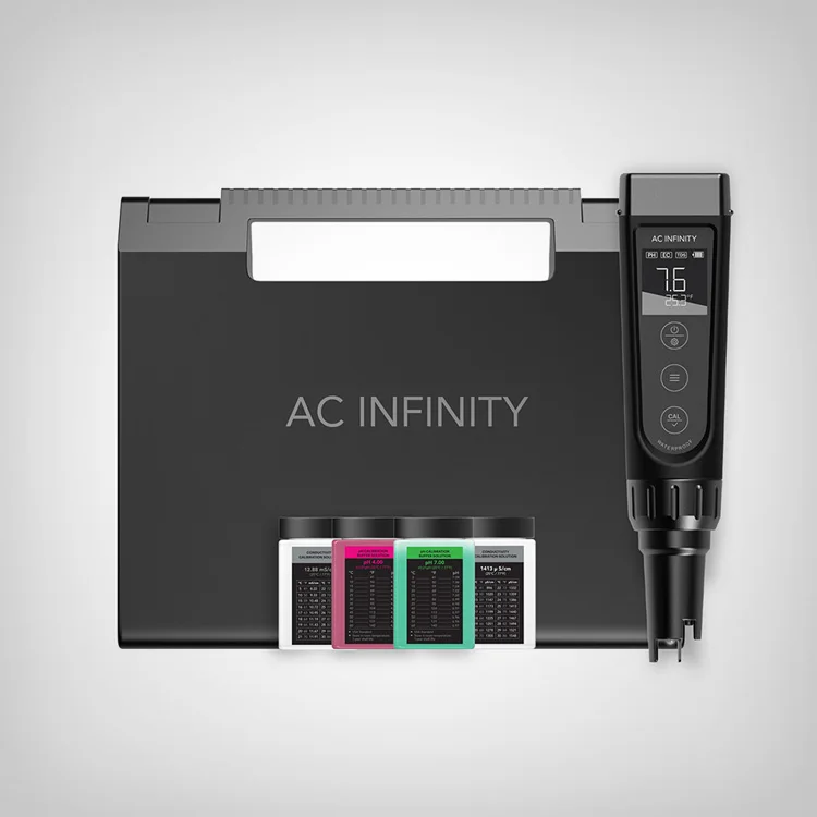 AC Infinity Hydroponic Meter PRO Kit, pH- & EC-Messgerät
