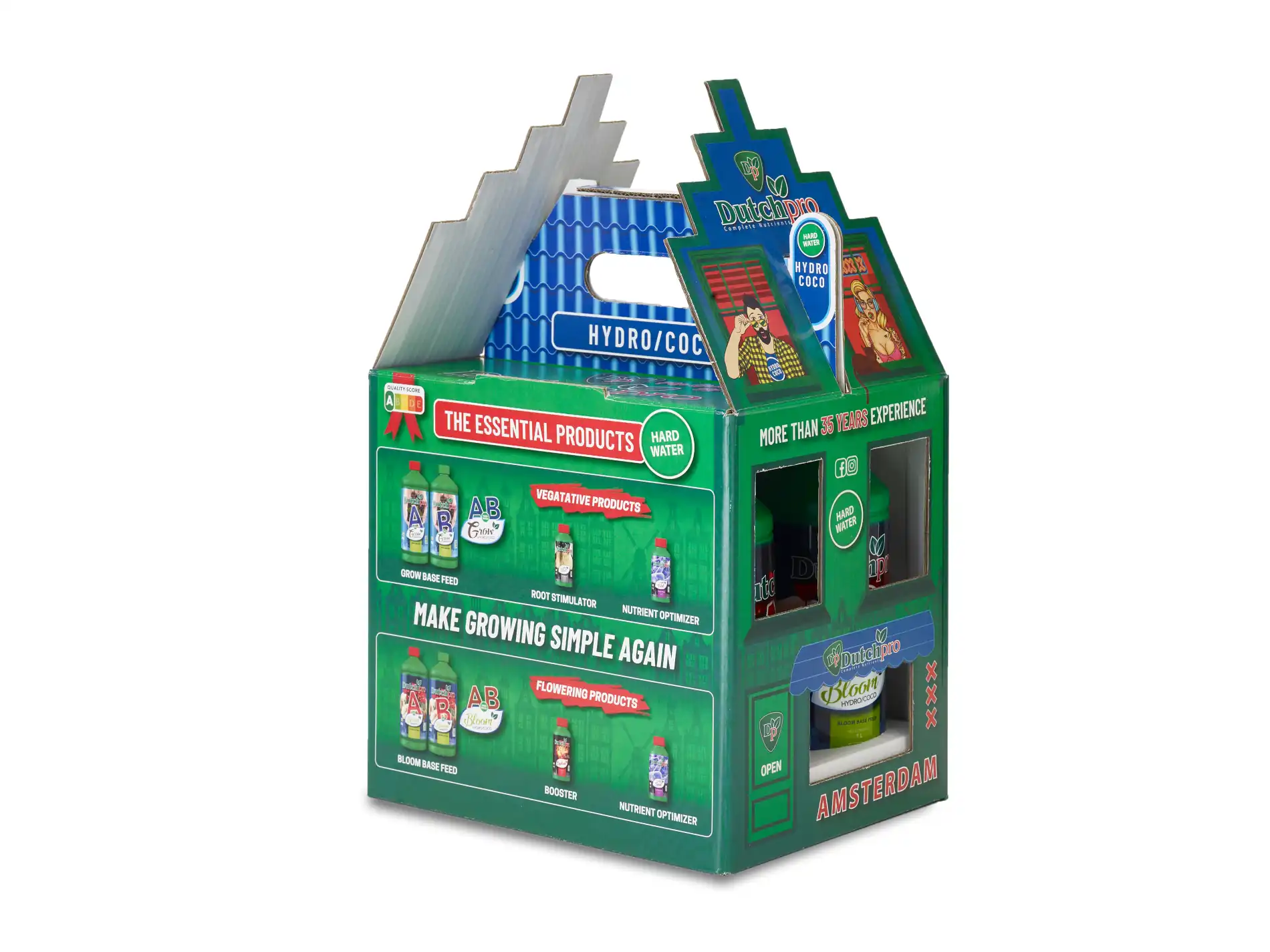 DutchPro Starterpack Hydro/Cocos (Hartes Wasser)
