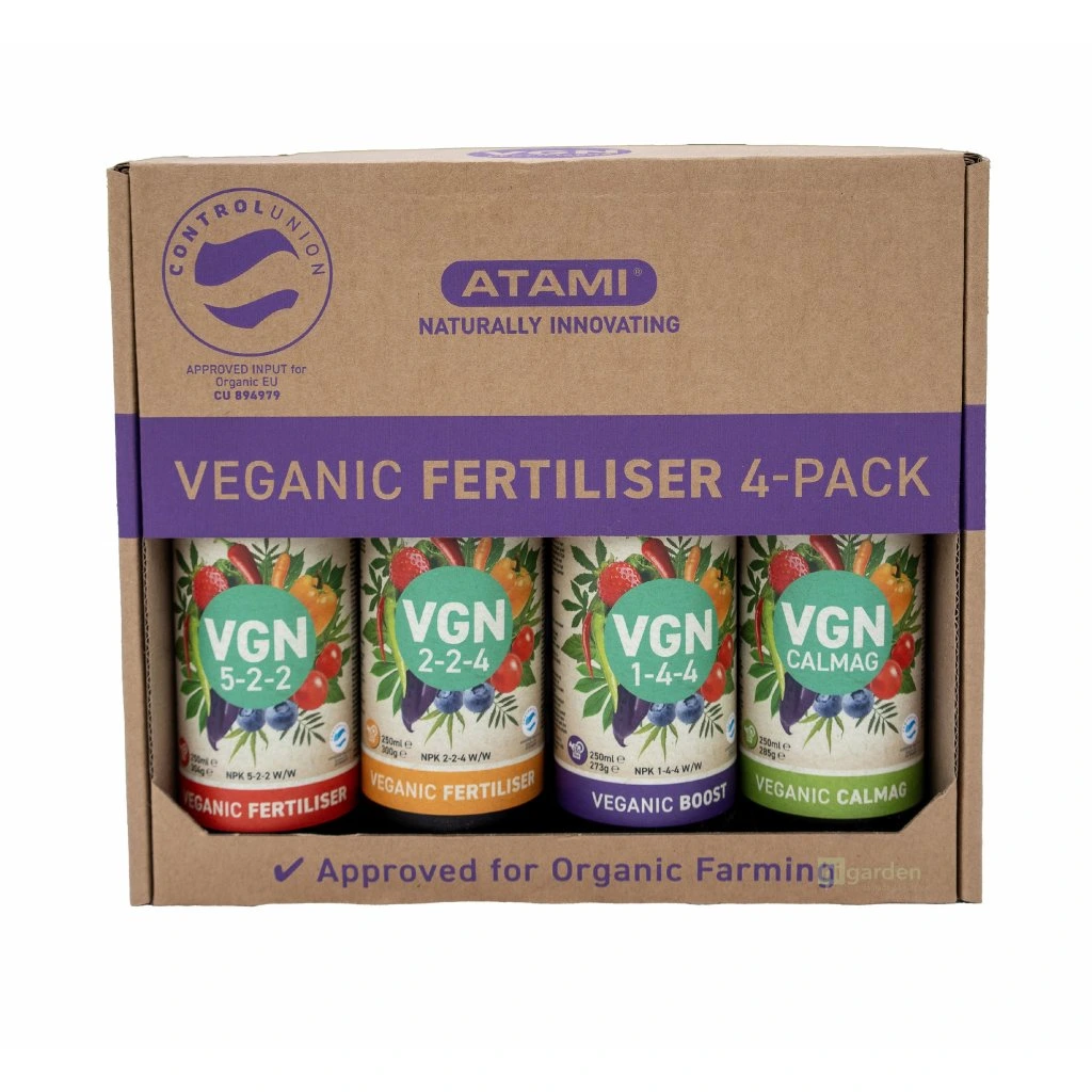 Atami VGN Vegan 4er-Pack 250 ml Düngerset